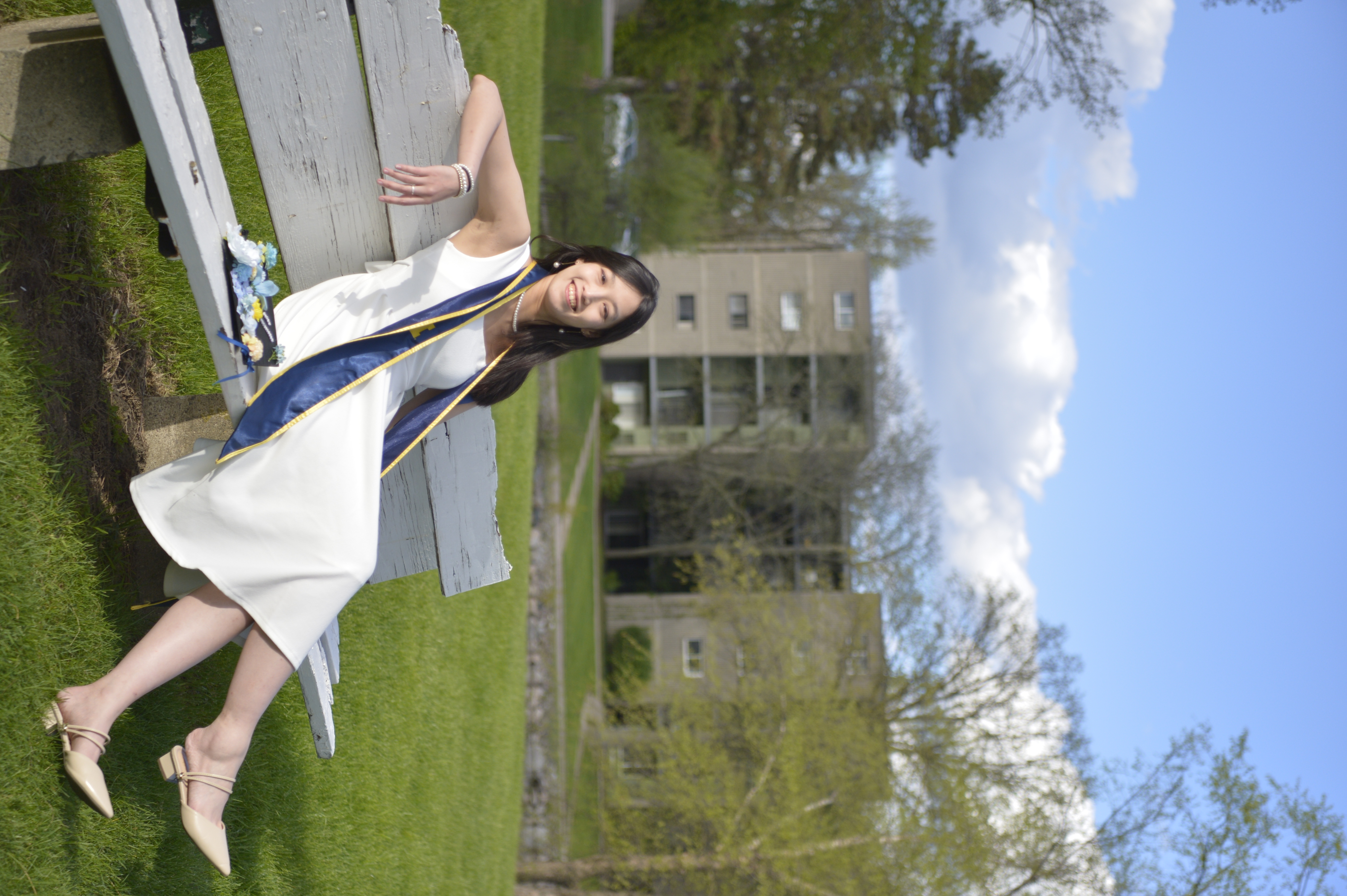 Sophia at MS graduation